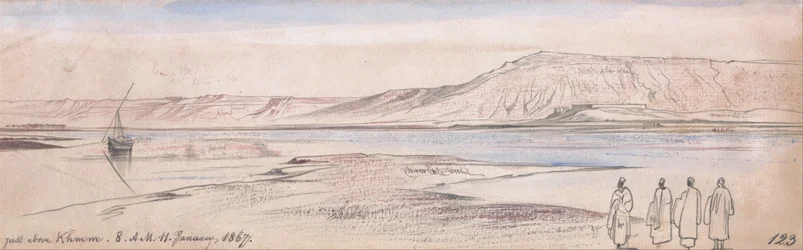 Knapp oberhalb von Ekhmim